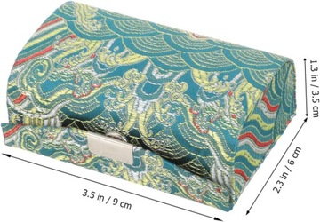 5 шт. коробка для блестящей помады, чехол для китайской помады, ретро-кошелек