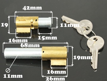 JAWA TS 350 Замок сиденья и рулевого колеса