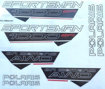 Zestaw naklejek Polaris Sportsman 1000 EFI
