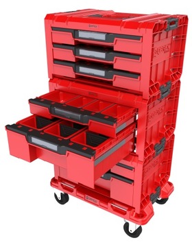QBRICK PRO Drawer SET 3 шкаф QS322 RED ULTRA HD 2.0