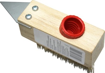 ПРОВОЛОЧНАЯ ЩЕТКА ДЛЯ ЧИСТКИ БРОШЮТЫ СО СКРЕБКОМ