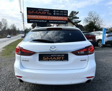 Mazda 6 III Sport Kombi Facelifting 2018 2.0 Skyactiv-G 145KM 2019 Mazda 6 Automat / Navi / Biała Perła / Salon Pl, zdjęcie 4