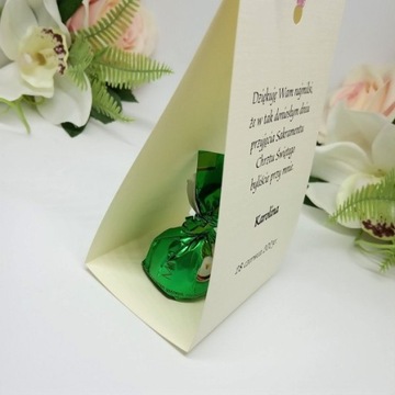 WA17B Благодарственное письмо + открытка на крещение КРЕЩЕНИЕ