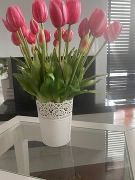 ТЮЛЬПАН ТЮЛЬПАНЫ,искусственный,СИЛИКОН,каучуковой БУКЕТ