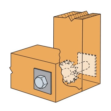 SIMPSON Зубчатое кольцо двустороннее C1-50-B