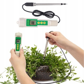 ТЕСТЕР ПОЧВЫ EC-3185 3IN1 EC CF TD METER TESTER