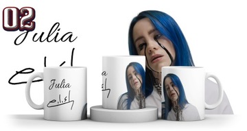 КРУЖКА БИЛЛИ ЭЙЛИШ + ИМЯ + КАРТОН