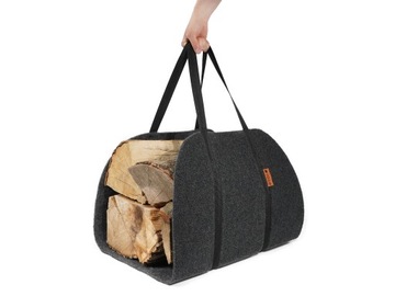 Torba Premium kosz na drewno kominkowe - WELUR