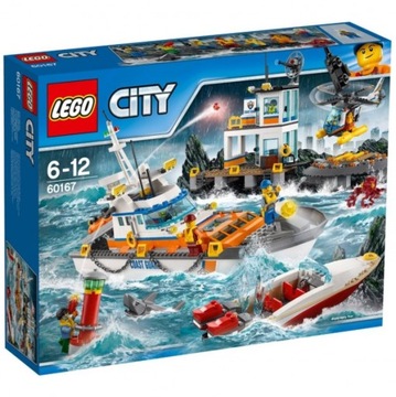 LEGO CITY 60167 KWATERA STRAŻY PRZYBRZEŻNEJ STRAŻ