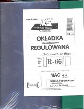 Okładka książkowa regulowana R66
