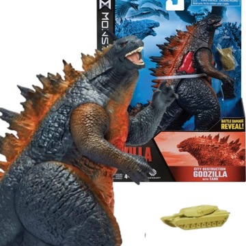 MONSTERVERSE GODZILLA VS KONG CZOŁG 15 cm FIGURKA RANA JASZCZUR