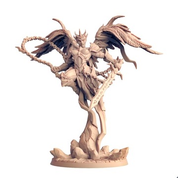 Фигурка AG Malkaya Hell's Angel RPG D&D