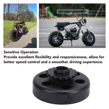 Sprzęgło gokartowe 18T 20mm 35 łańcuchowe Solidne sprzęgło odśrodkowe XE