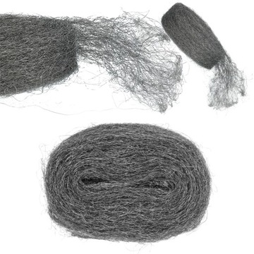 СТАЛЬНАЯ ВАТА ДЛЯ ЧИСТКИ И ПОЛИРОВКИ POLISHING FADDING TYPE 3 200г