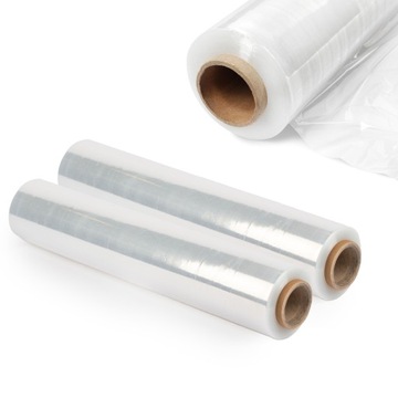 FOLIA STRETCH STRECZ 2,5kg BEZBARWNA XL 2szt