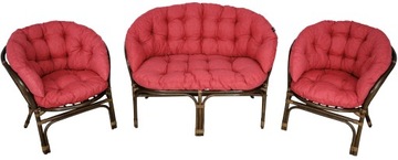 ПОДУШКИ НАБОР МЕБЕЛЬНЫХ ПОДУШЕК ИЗ РОТАНГА