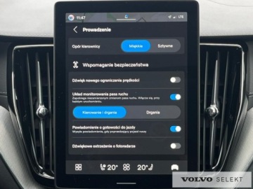 Volvo XC60 II Crossover Plug-In Facelifting 2.0 T8 455KM 2025 Volvo XC 60 FV23% SalonPL T8 Plug-In Ultra Black E, zdjęcie 22