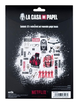 HOUSE OF PAPER CASA DE PAPEL НАКЛЕЙКИ ДЛЯ НОУТБУКА 32
