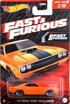 HOT WHEELS FAST & FURIOUS 70 Dodge Hemi Challenger