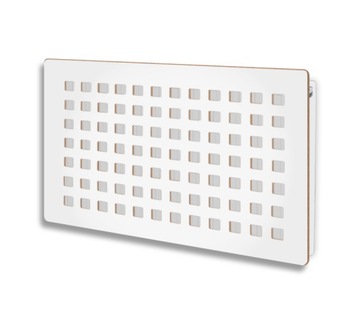 Osłona maskownica grzejnika 68x29 cm biała M6-+