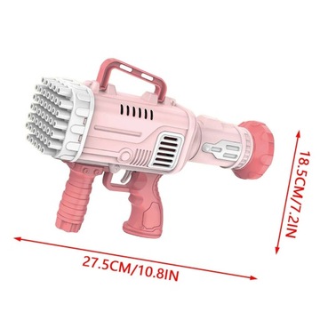 ПИСТОЛЕТ МАШИНА ДЛЯ МЫЛЬНЫХ ПУЗЫРЕЙ МИНИ БАЗУКА ГЕНЕРАТОР АКСЕССУАРЫ ЖИДКОСТЬ