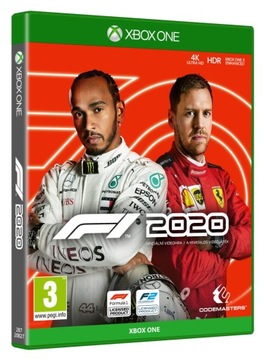 F1 2020 FORMUŁA 1 PL XBOX ONE / ONE S / ONE X !