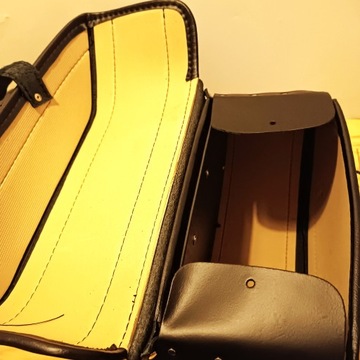 БОЛЬШИЕ БОКОВЫЕ САНИНИЦЫ ИЗ КОРОВЬЕЙ КОЖИ HARLEY DAVIDSON DYNA SOFTAIL TOURING QUALITY