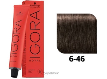 Schwarzkopf Igora Royal Farba do włosów 6-46