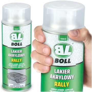 BOLL RALLY LAKIER AKRYLOWY BEZBARWNY 400 ml SPRAY