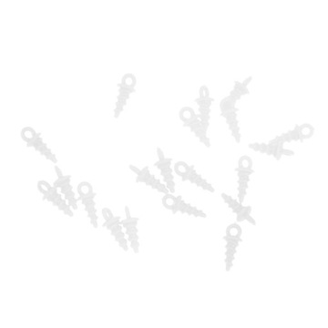 20 шт. колышки для ловли карпа, стопор для оснастки, белый