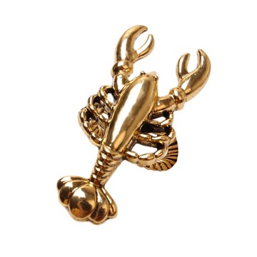 Кольцо для салфеток, украшение, кольцо для салфеток, держатель для салфеток, орнамент из сплава омара