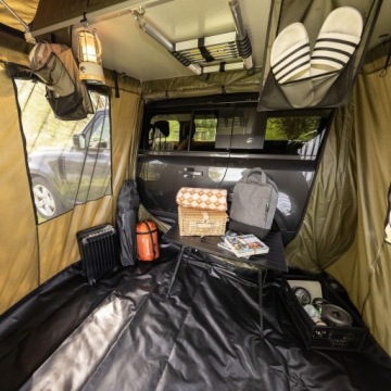Предверие для палатки на крышу Far Away Equipment 160, зеленое