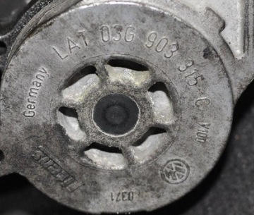 NAPÍNÁK PÁSKU VW TRANSPORTER T5 1.9 TDI 75KW DIESEL 2008 03G903315C