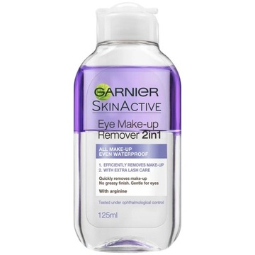 Garnier SkinActive płyn do demakijażu oczu 2w1 125ml P1