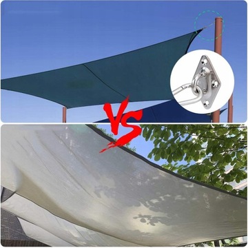 ZESTAW OSPRZĘTU DO MONTAŻU ŻAGLI PRZECIWSŁONECZNYCH STAL NIERDZEWNA