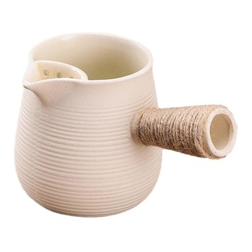 Ceramiczny czajniczek do parzenia herbaty Tradycyjny chiński czajniczek z funkcją zapobiegającą oparzeniom w stylu A