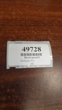 DAIHATSU YRV DVEŘE LEVÝ PŘEDNÍ LAK R23