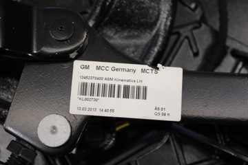 PANT VZPĚRA/TLAKOVAČ MECHANIZMUS STŘECHA LEVÝ OPEL CASCADA