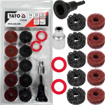 НАБОР ДЛЯ ЧИСТКИ СТУПИЦЫ И ШТИФТА 14 шт.