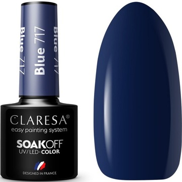 Claresa Lakier Hybrydowy 5g Blue 717