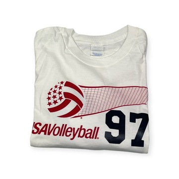Мужская футболка PORT&COMPANY VOLLEYBALL USA S 97