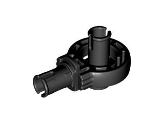 LEGO technic pin obrotowy 47455 4213374 czerń 2szt