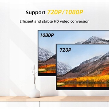 Конвертер видео Scart в HDMI HD с кабелем HDMI