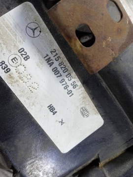 HALOGEN LEVÝ DO MERCEDES W203 2158200556