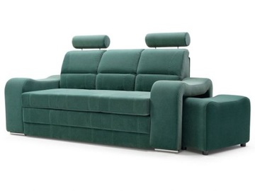KANAPA SOFA WENUS Z PUFAMI W BOKU RUCHOME ZAGŁÓWKI
