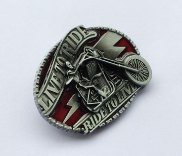 MOTOCYKLOWA KLAMRA DO PASKA SUPER ORYGINALNY PREZENT