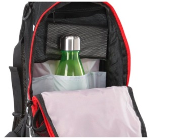 ВЕЛОСИПЕДНЫЙ РЮКЗАК KROSS PICKUP 15 Л НОВЫЙ ЦВЕТ ЧЕРНО-КРАСНЫЙ