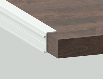 Комплект фурнитуры для раздвижных дверей БЕЛЫЙ КЛАСС 1,25м/2д