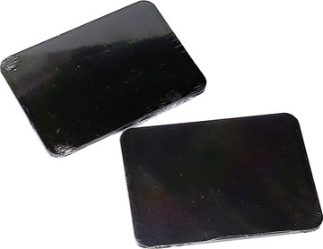 Cenówki czarne tworzywo KREDOWE 10,5 x 14,8 cm 10szt