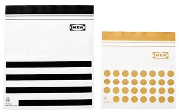 IKEA ISTAD WORECZKI TOREBKI STRUNOWE NA ŻYWNOŚĆ 90SZT